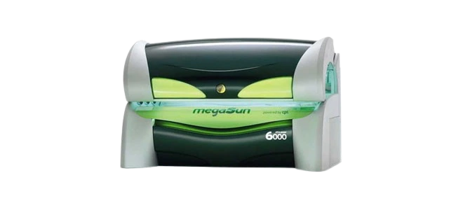 Nowoczesne łóżko w solarium w Kołobrzegu - Łóżko MegaSun 6000 Ultra Power